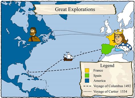 The Voyages of Jacques Cartier: 1534 – 1542 – Societies and Territories