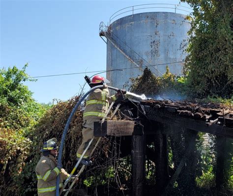 Fairground Street Bridge fire result of unauthorized burn - Vicksburg ...