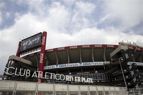 Buenos Aires, Argentina, 2018 - Detail of River Plate Stadium in Buenos ...