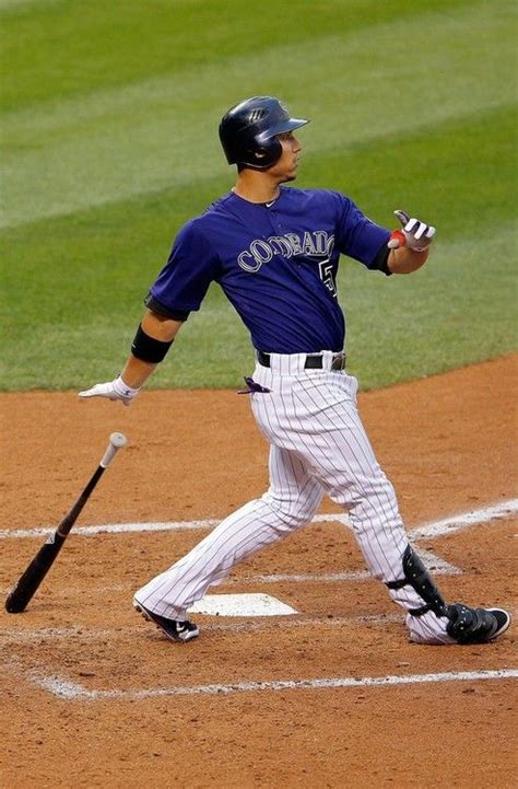 Carlos Gonzalez hits an RBI single - August 13, 2012 | Rockies baseball ...