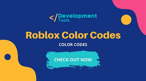 Roblox Color Codes