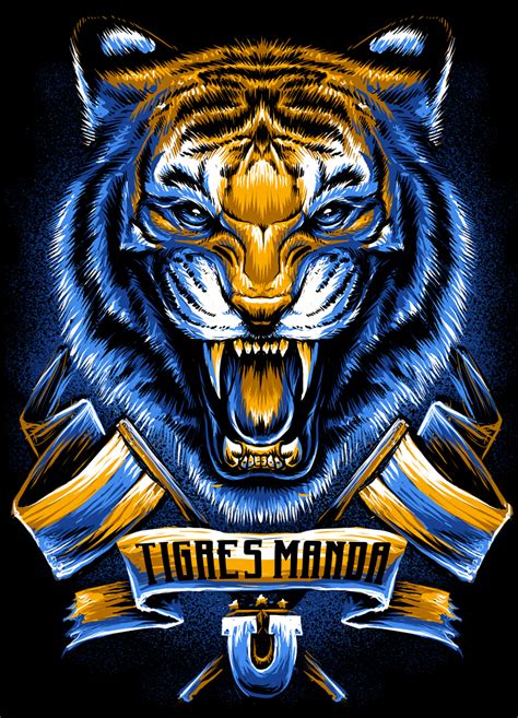 Download Tigres Uanl Wallpaper - Tigres De La Uanl Logo On Itl.cat