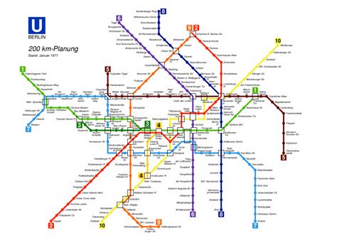 Plan Métro Berlin