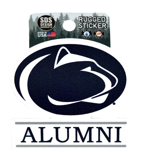 Penn State Rugged Alumni Logo Sticker | Souvenirs > STICKERS & DECALS ...