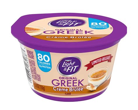 Nutrition Facts For Dannon Light And Fit Greek Vanilla Yogurt ...