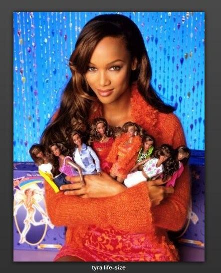 Black Doll Collecting: Tyra Banks as Life-Size Eve, Again