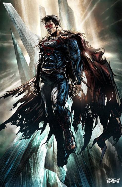 Dark Superman | Superman art, Superhero art, Superhero comic