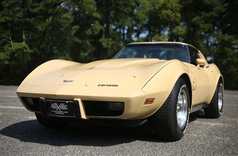 Tan 1977 Chevrolet Corvette