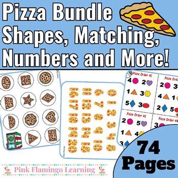 Pizza Math and Centers Activities by Pink Flamingo Learning | TPT