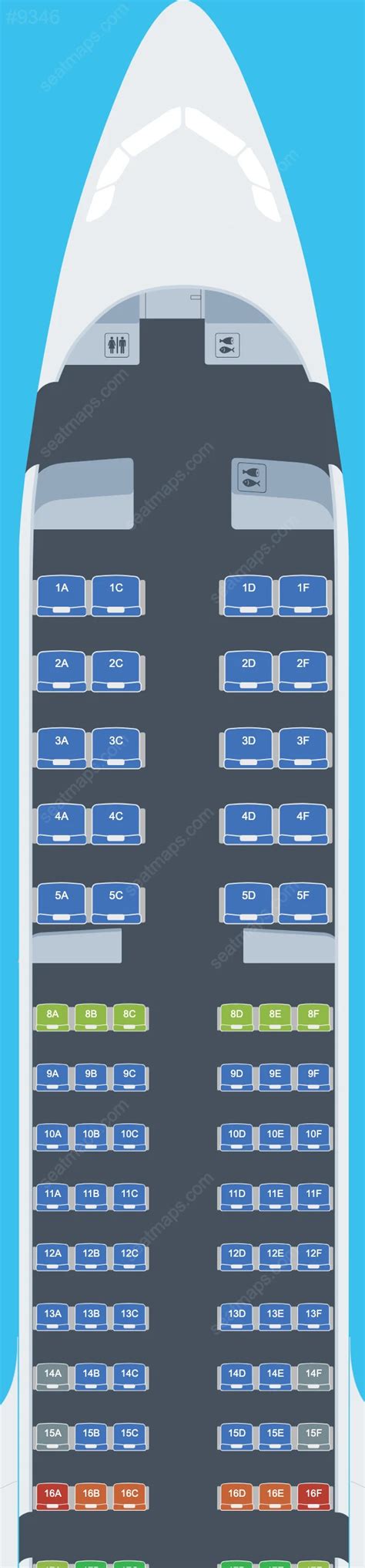 American Airlines Airbus A321 Seat Map - Updated 2023. Find the best ...