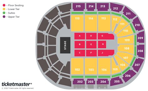 All The Old 45s - The Very Best of Deacon Blue Seating Plan - Manchester Arena