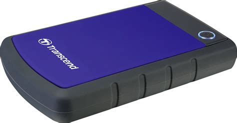 Transcend StoreJet® 25H3B 2 TB 2.5" external hard drive USB 3.2 1st Gen (USB 3.0) Blue, Grey ...