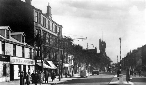 Tour Scotland Photographs: Old Photographs Main Street Rutherglen Glasgow Scotland