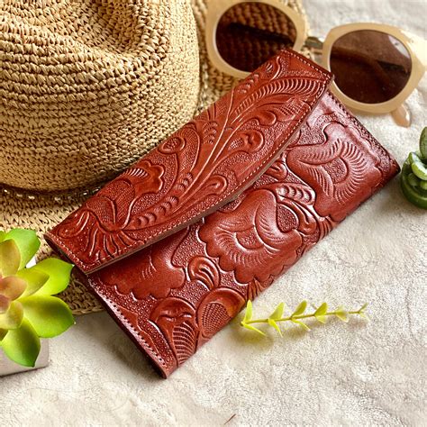 Bicolor handcrafted wallets for women -leather wallet - wallet women ...