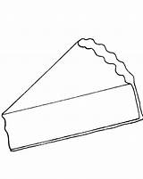 Kids Page Slice Of Pie Birthday  Food Coloring Pages sketch template