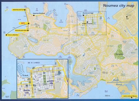 Noumea Tourist Map - Noumea New Caledonia • mappery