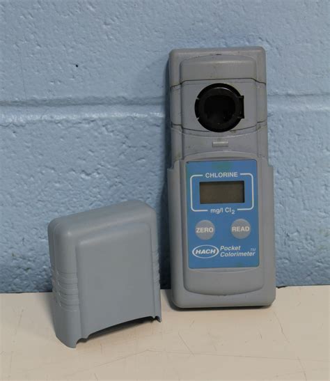 Refurbished Hach Chlorine Pocket Colorimeter Test Kit