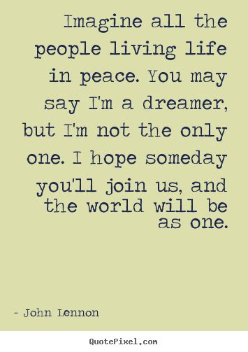 John Lennon Peace Quotes. QuotesGram