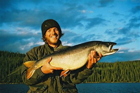 fishing in the remote lake of the Yukon north of Whithorse, where most catch fish over 20 pounds ...