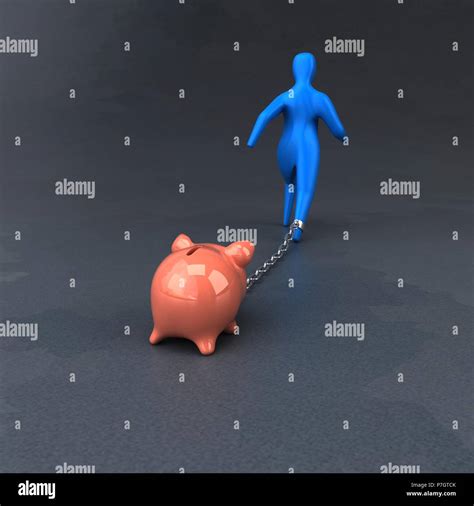 Burden symbol - 3D Illustration Stock Photo - Alamy