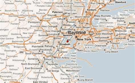 BAYONNE MAP - TravelsFinders.Com