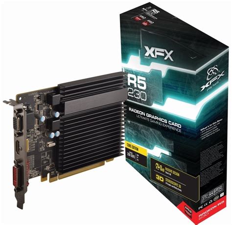 XFX Releases Five Radeon R5 230 Graphics Cards