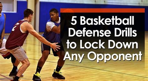 5 Basketball Defense Drills to Lock Down Any Opponent | Basketball ...