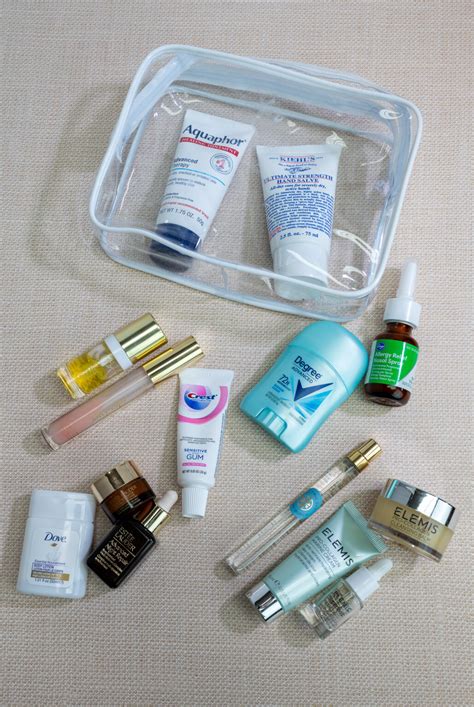 Toiletries, Cosmetics and Travel Essentials I Took to London - Dressed for My Day