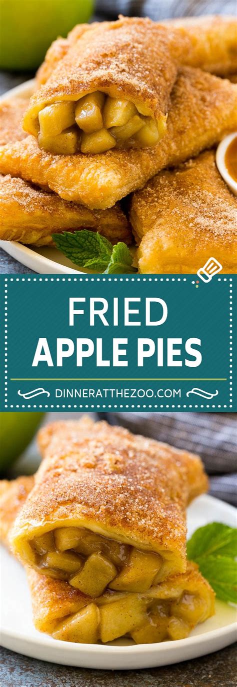 Fried Apple Pies - Dinner at the Zoo