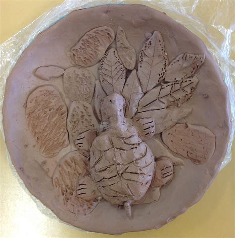 CLAY WORK - Low Relief Sculpture - Year 5 and 6