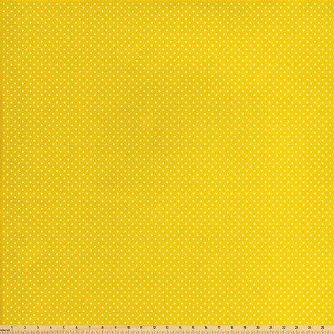 Vintage Yellow Fabric by The Yard, Traditional Polka Dot Pattern Traditional European Spotty ...