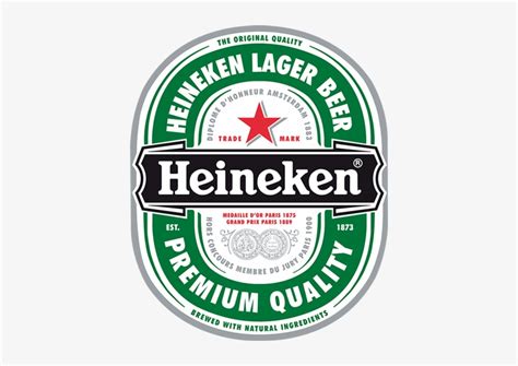 Heineken Beer Label - Logo Heineken Transparent PNG - 408x500 - Free Download on NicePNG