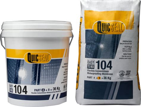 ARDEX QUICSEAL 104 - Flexible Cementitious Waterproofing Membrane