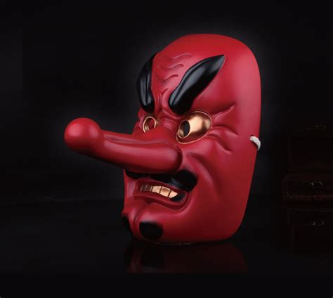 Japanese Tengu Mask - Japonalia