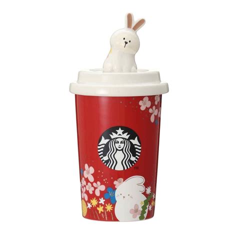 Starbucks Winter Season's First Merchandise! We Are Starbucks Coffee Rabbits" and "Daruma Mug ...