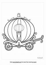 Free Cinderella Carriage Coloring Page  Printables Kidadl sketch template