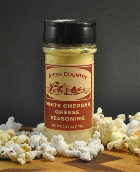 White Cheddar Cheese Popcorn Seasoning – Amish Country Store