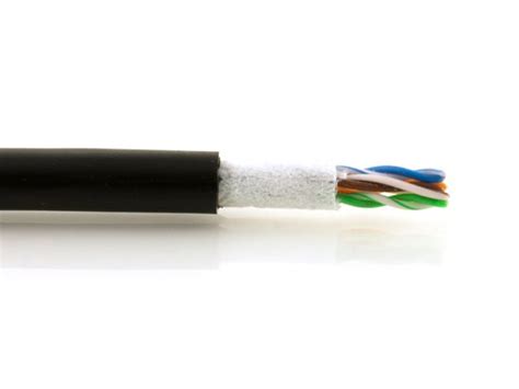 CAT6 Bulk Network Cable - Solid, CMX, Black, 1000 FT at Cables N More