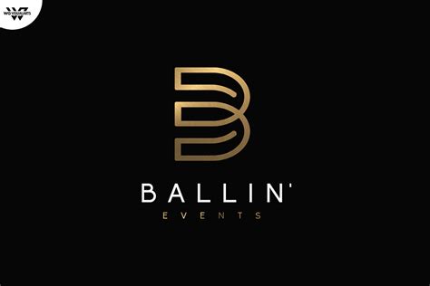 Logo BALLIN Events | Creative Logo Templates ~ Creative Market