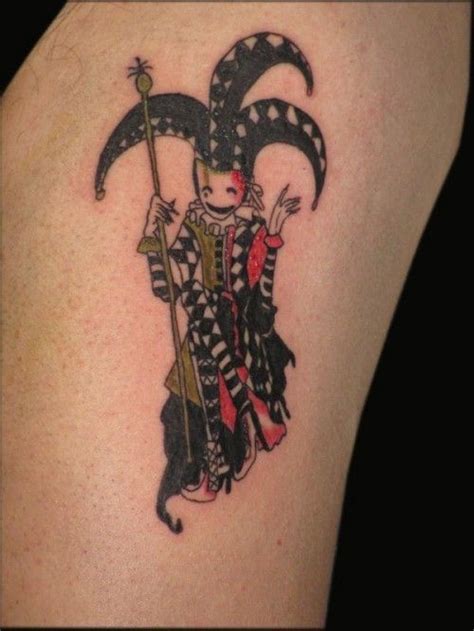 Evil Jester Tattoo Designs