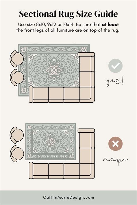 What Size Rug For Living Room With Sectional | Cabinets Matttroy