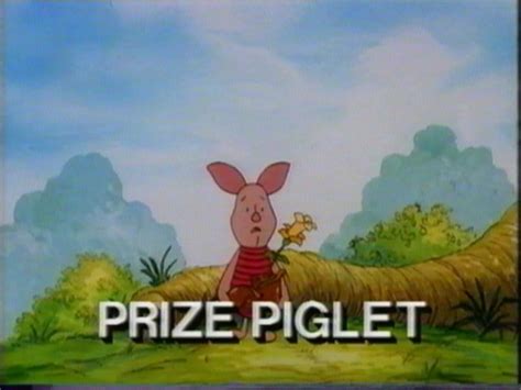 "The New Adventures of Winnie the Pooh" Prize Piglet/Fast Friends (TV Episode 1989) - IMDb