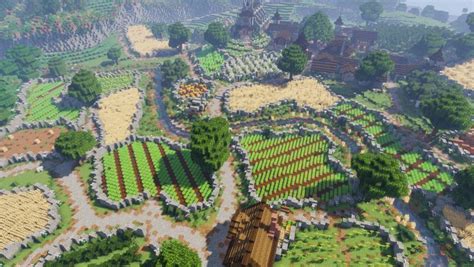 Minecraft Farming Village Remake - #Farming #Minecraft #Remake #structure #Village-#farming # ...