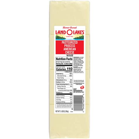 Land O Lakes® American Cheese Slices, White, 160 | Land O’Lakes Foodservice