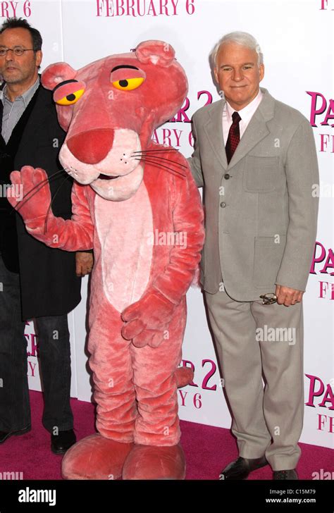 Jean Reno and Steve Martin New York Premiere of 'The Pink Panther 2' at the Ziegfeld Theater ...