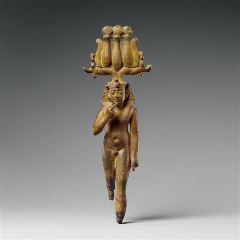 A child god, probably Harpokrates | Ptolemaic Period | The Metropolitan Museum of Art
