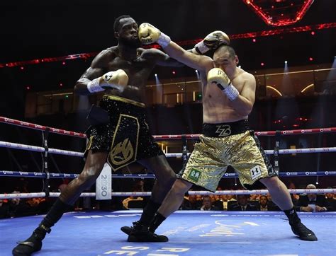 Photos: Zhilei Zhang-Deontay Wilder Fight - Boxing News