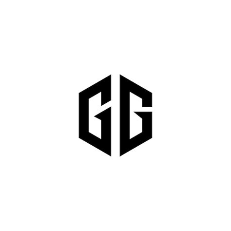 Premium Vector | Gg logo vector