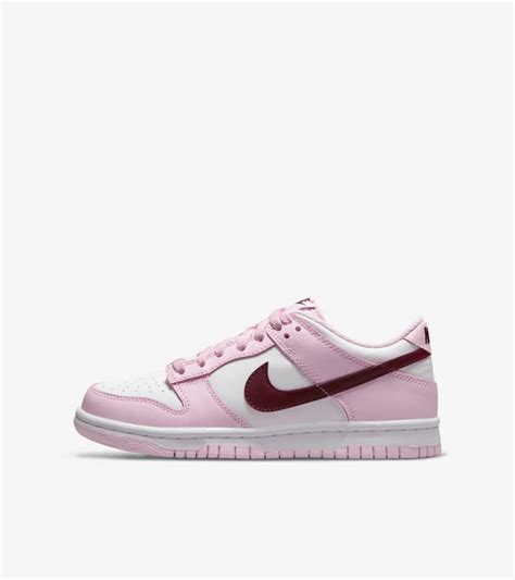 Older Kids' Dunk Low 'Pink Foam' Release Date. Nike SNKRS