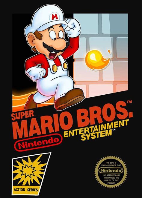 This is my reimagined version of the original Super Mario Bros. NES box ...